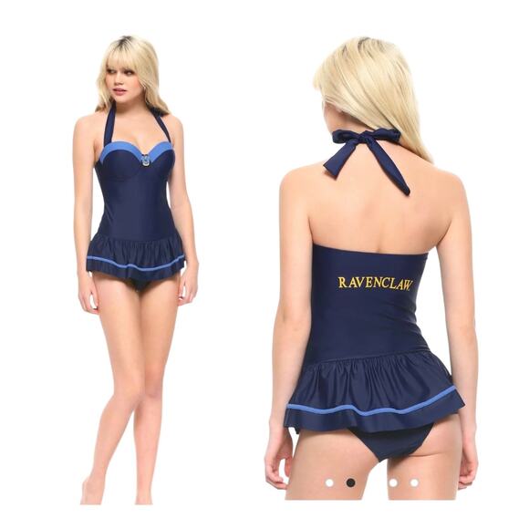 Harry Potter Other - NWT Harry Potter Swimsuit Ravenclaw Women's One Piece Swimwear Size Medium